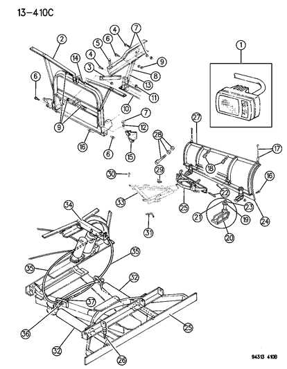 john deere snow plow parts diagram