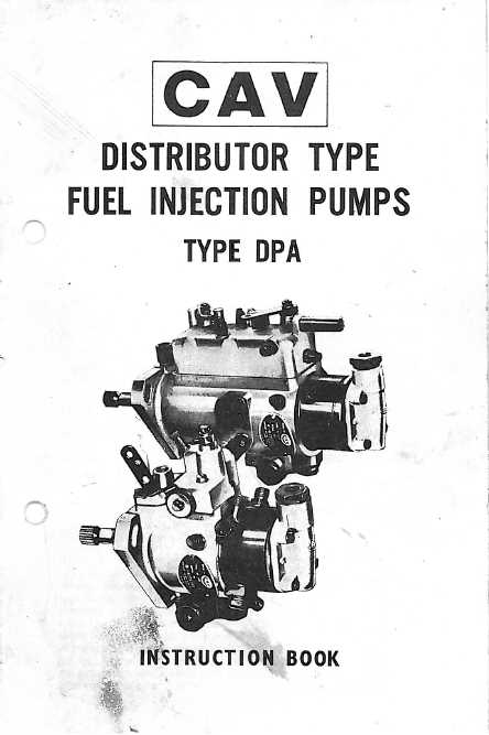 lucas cav injection pump parts diagram