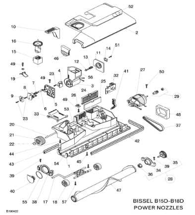 bissell big green machine parts diagram