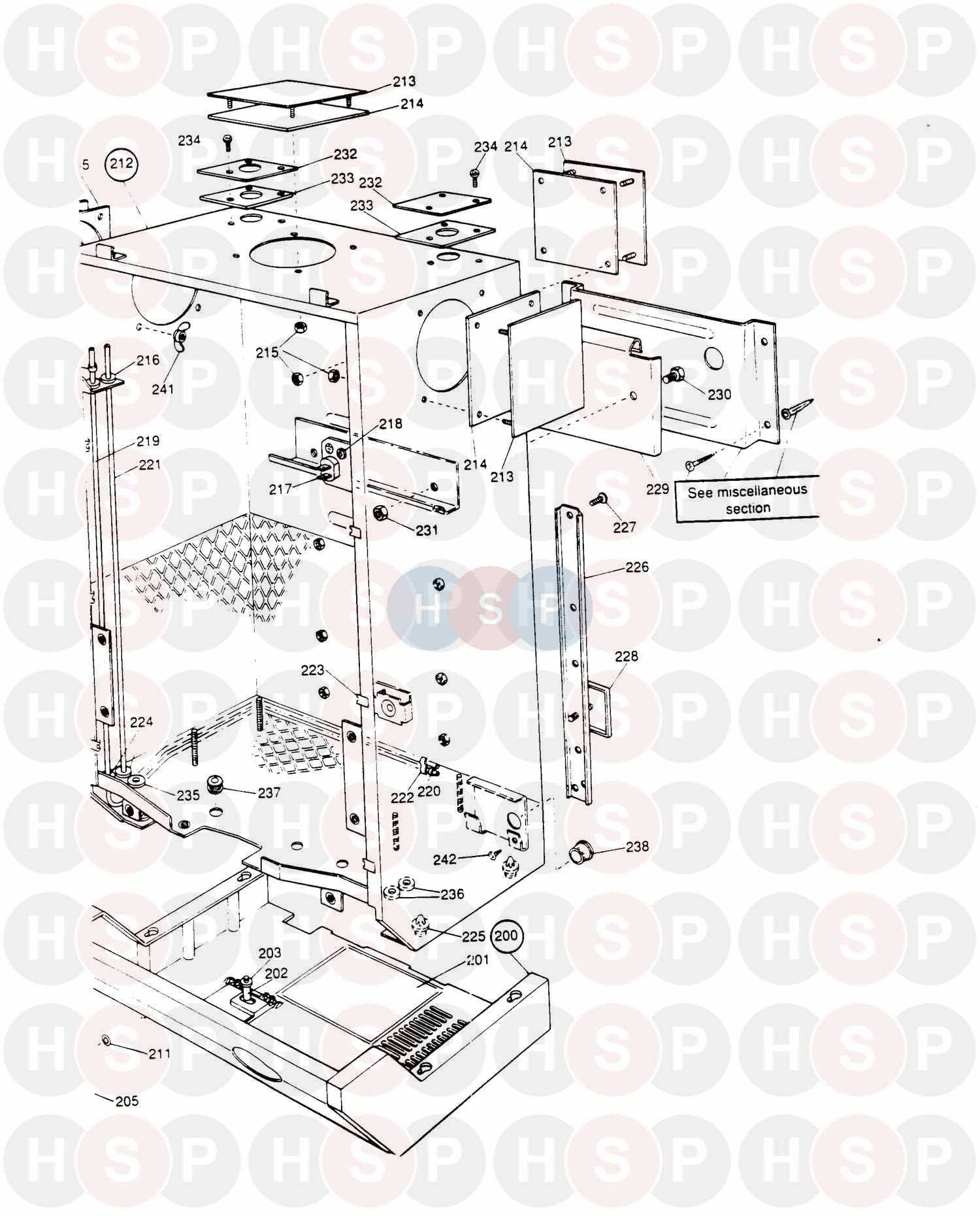 kenmore refrigerator model 253 parts diagram