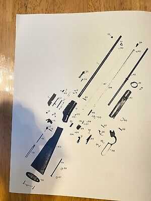 ithaca m49 parts diagram