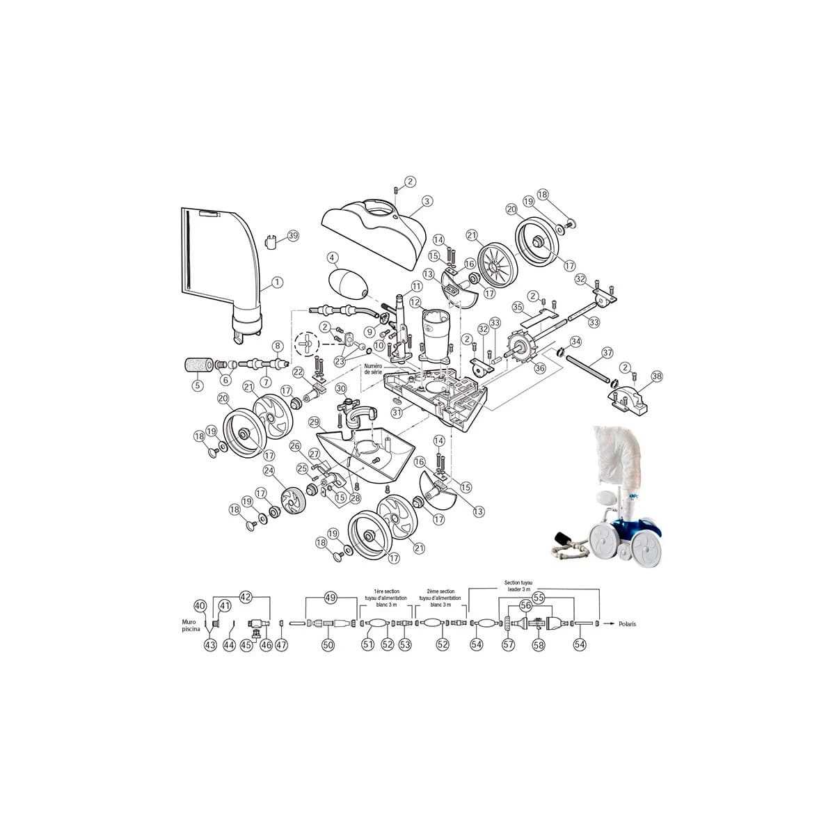 polaris 280 parts diagram