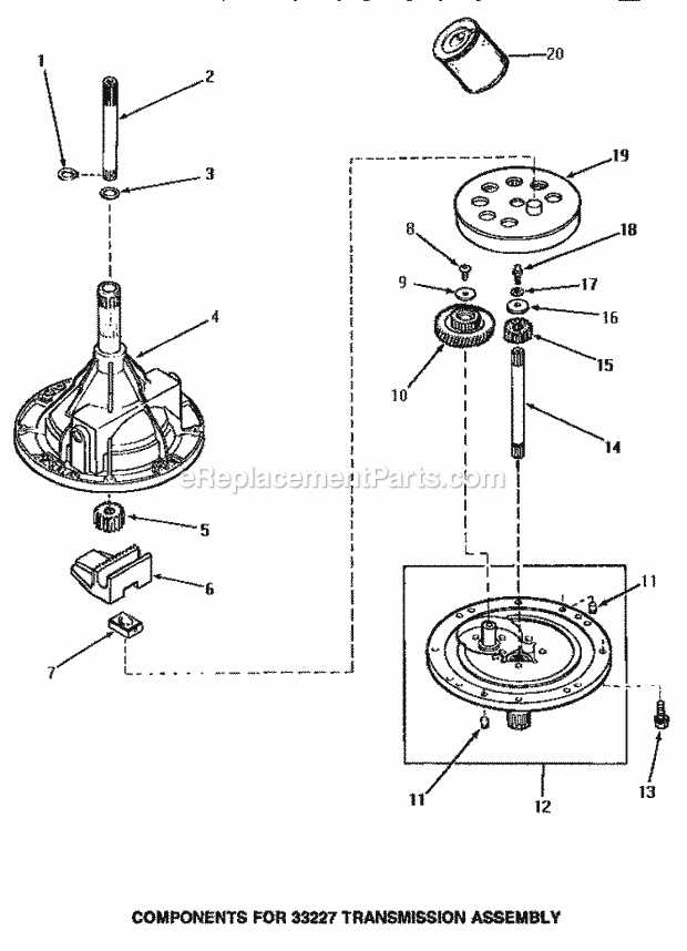 amana washer parts diagram