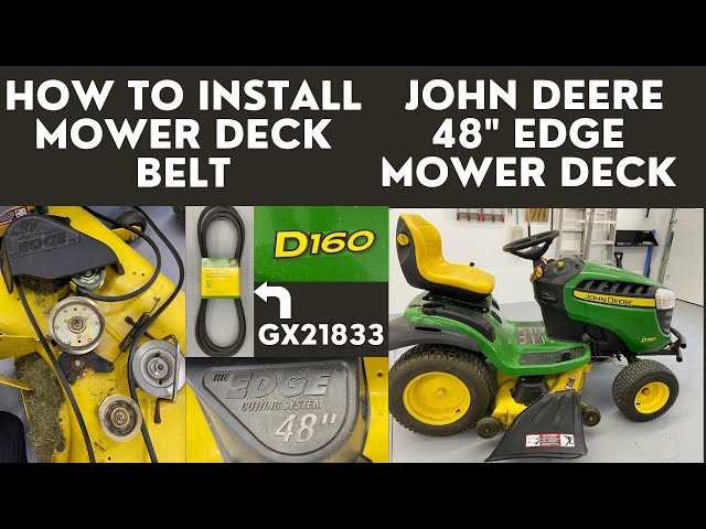 john deere 160 mower deck parts diagram