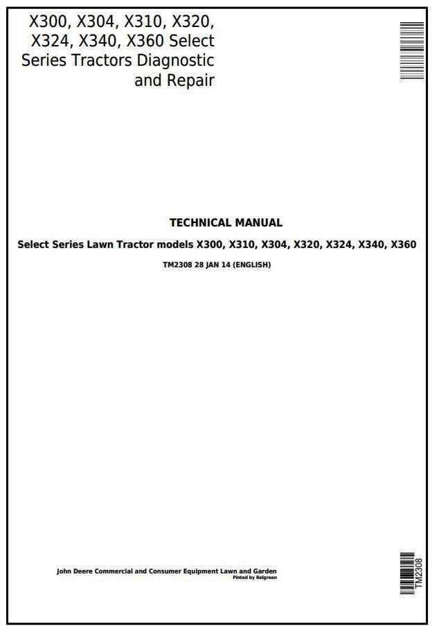 john deere x340 parts diagram