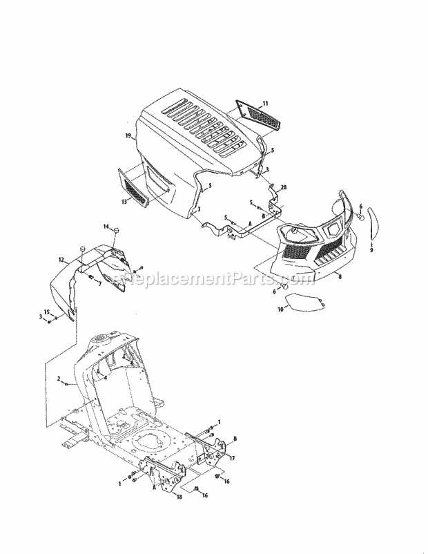 craftsman t100 parts diagram