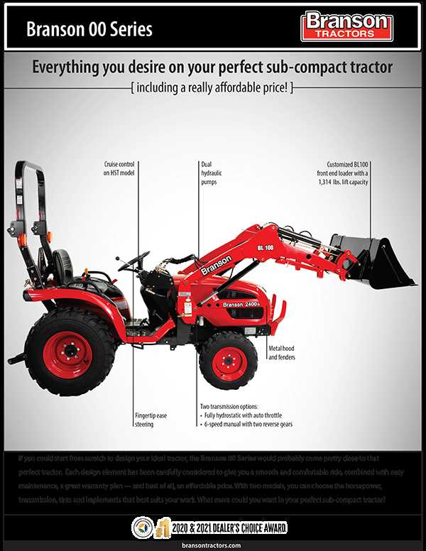 branson tractor parts diagram