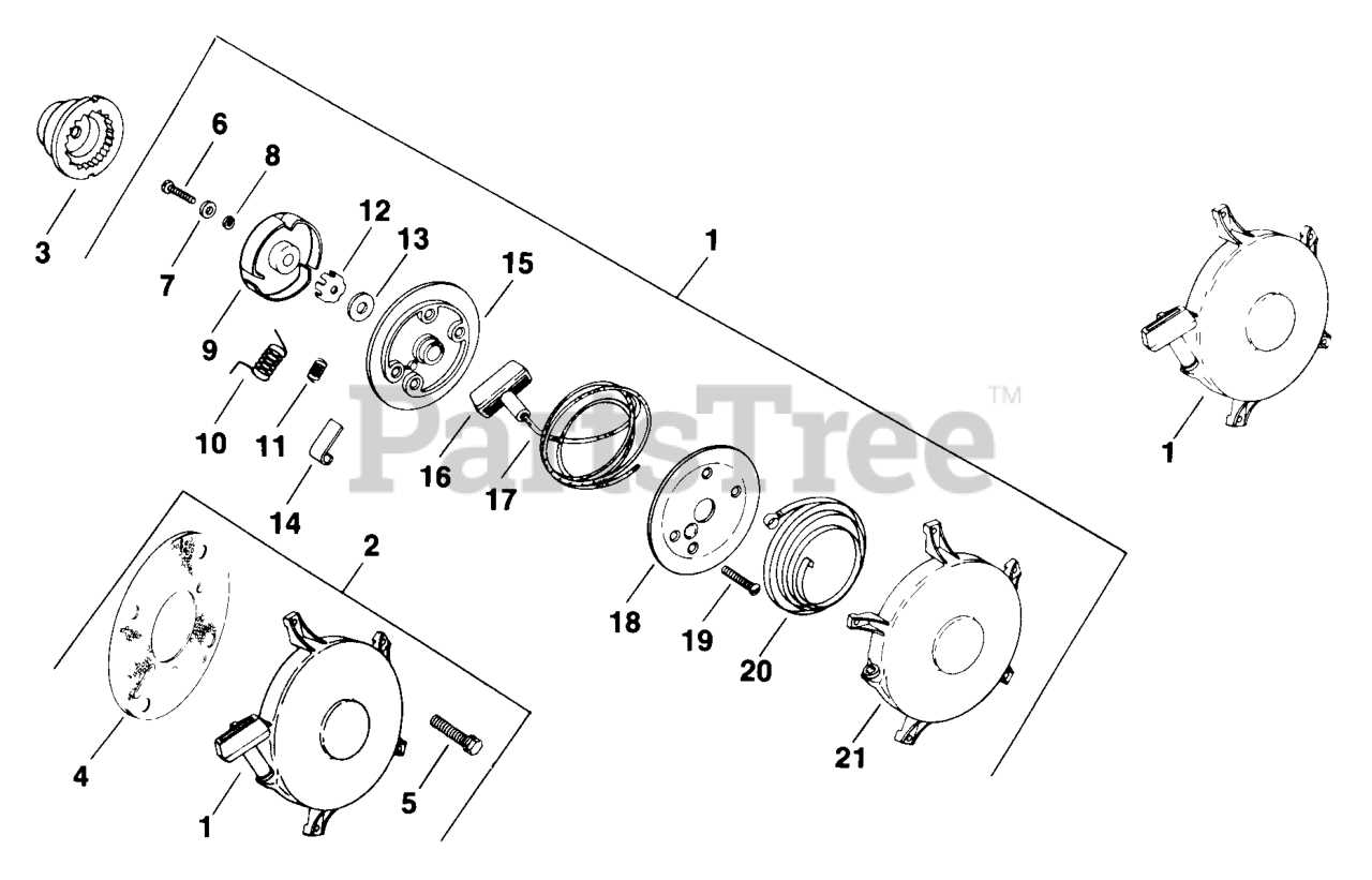 kohler starter parts diagram