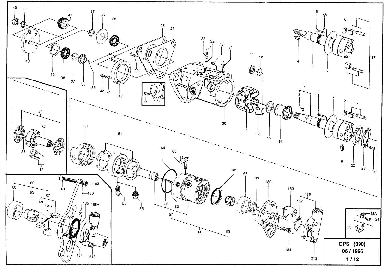 lucas cav injection pump parts diagram