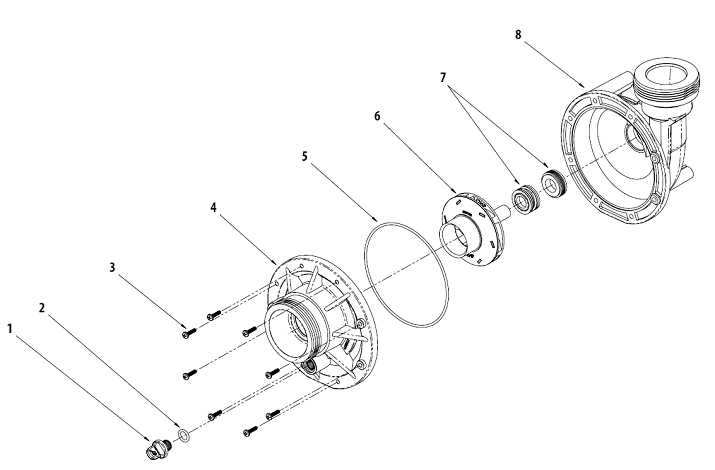 waterway sand filter parts diagram