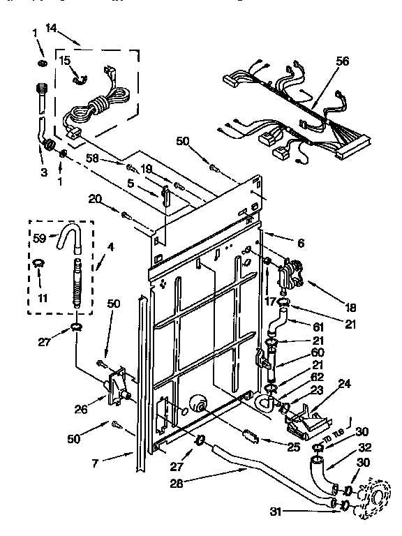 kenmore 110 washer parts diagram