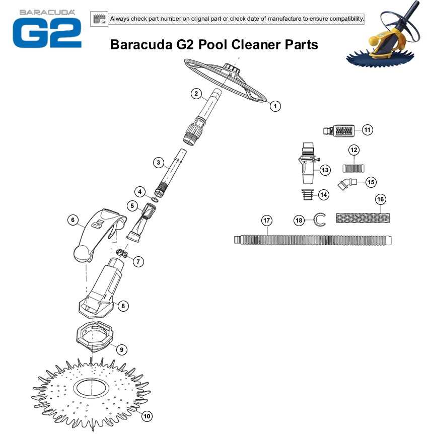 kreepy krauly parts diagram