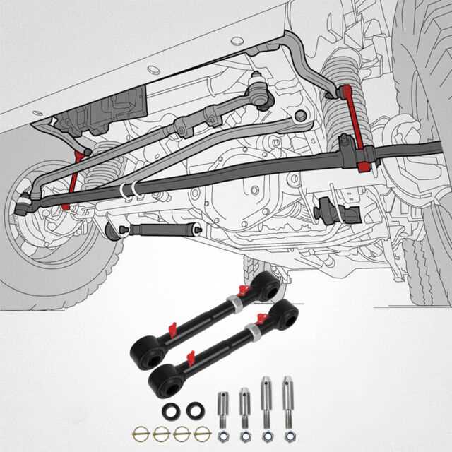 jeep wrangler suspension parts diagram