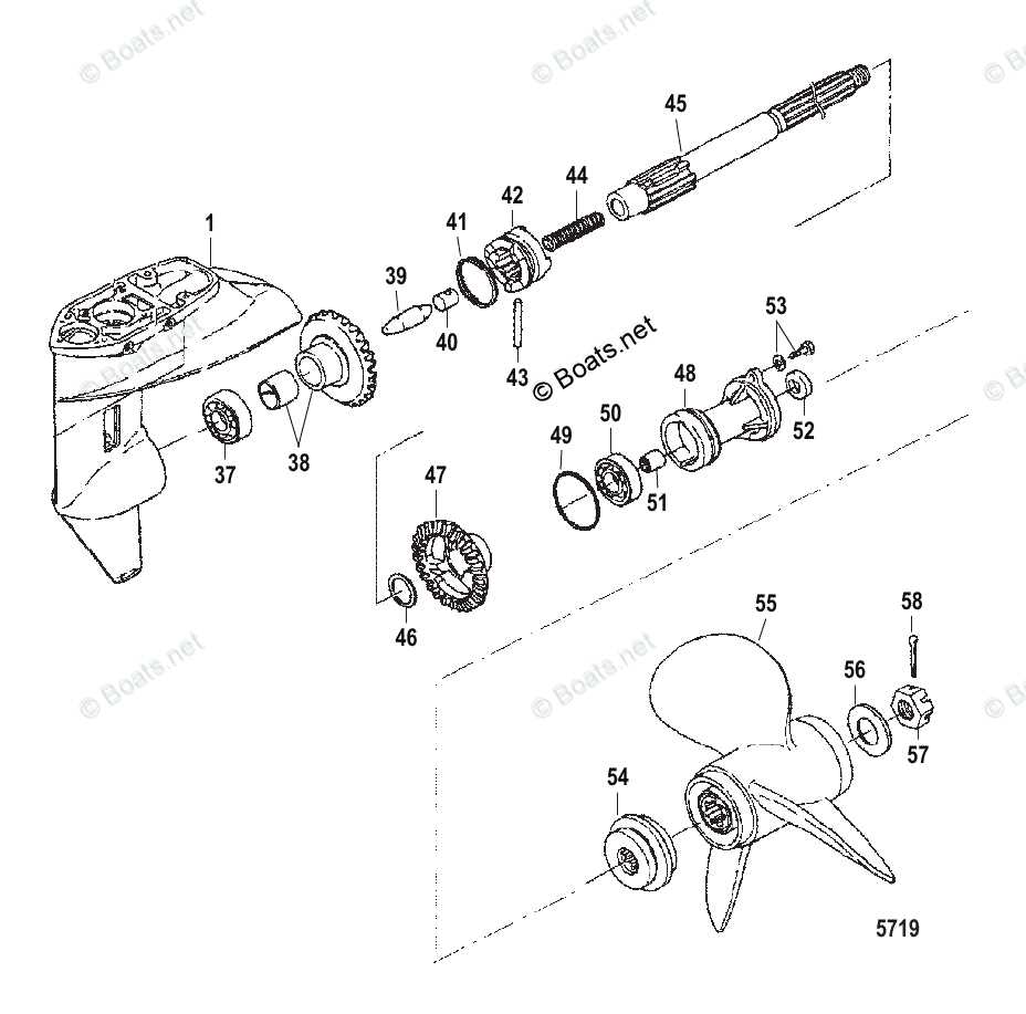 mercury 9.9 4 stroke parts diagram