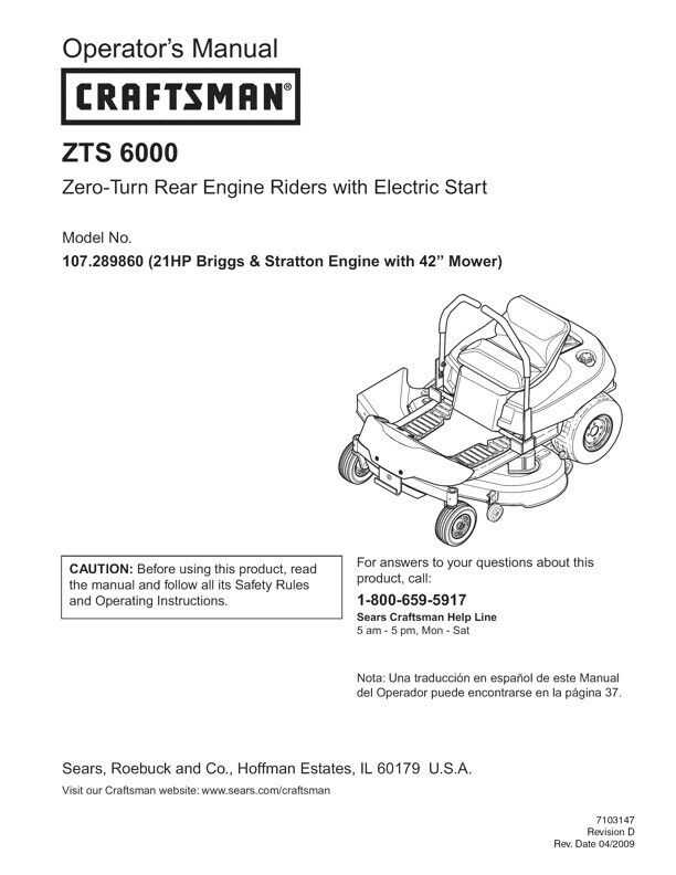 lt1000 craftsman parts diagram