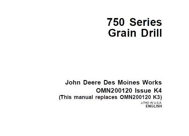 john deere 750 drill parts diagram