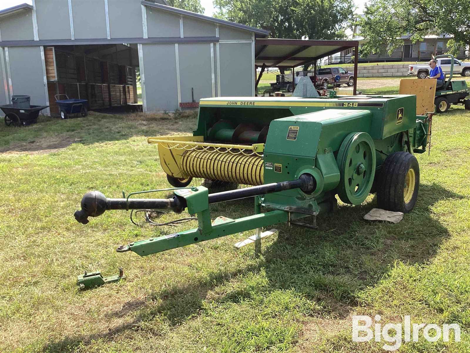 john deere 348 baler parts diagram