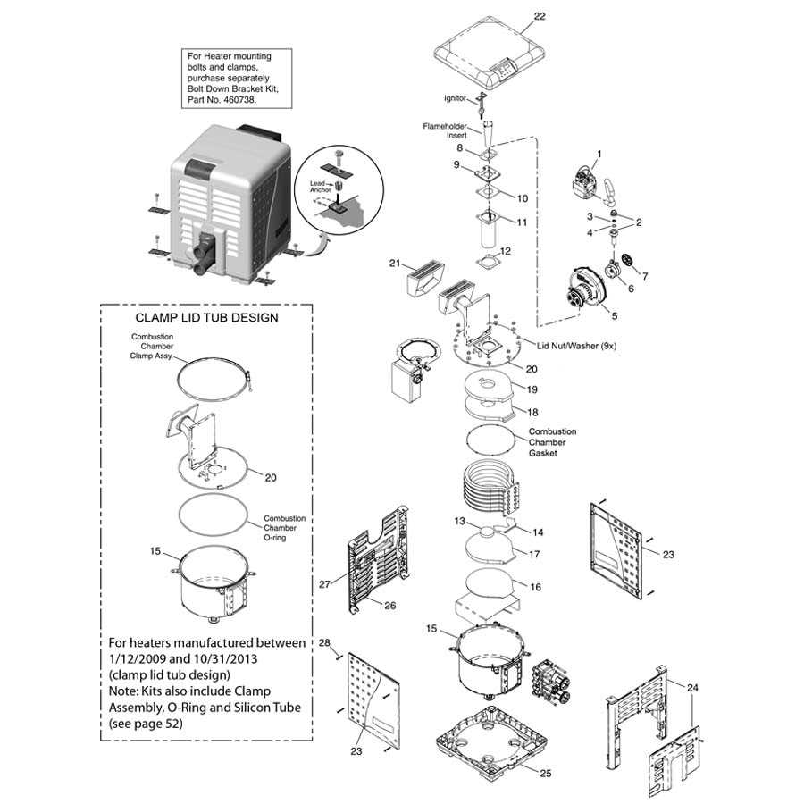 mastertemp 400 parts diagram