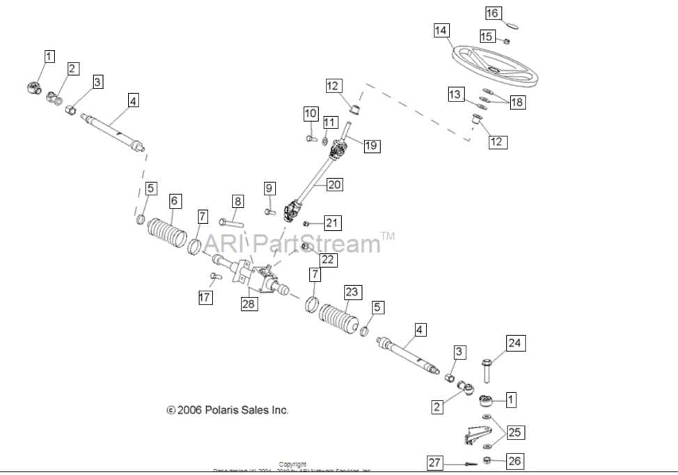 polaris ranger xp 1000 parts diagram