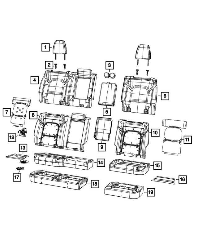 2021 ram 1500 parts diagram