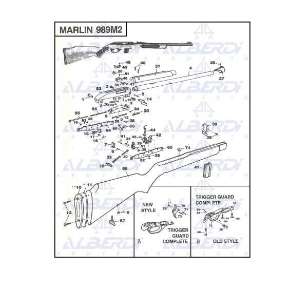 glenfield model 60 parts diagram