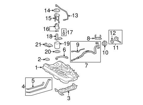 fuel pump parts diagram