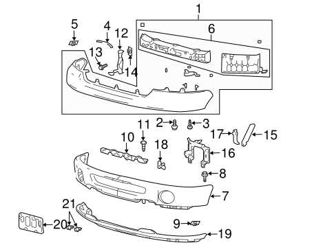 ford f150 front end parts diagram