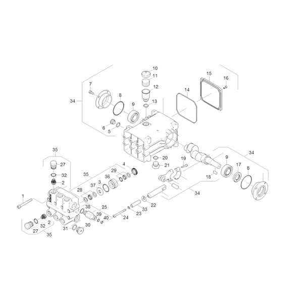 cat pressure washer pump parts diagram