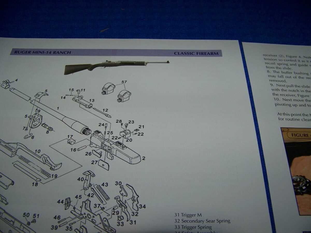 ruger mini 14 parts diagram