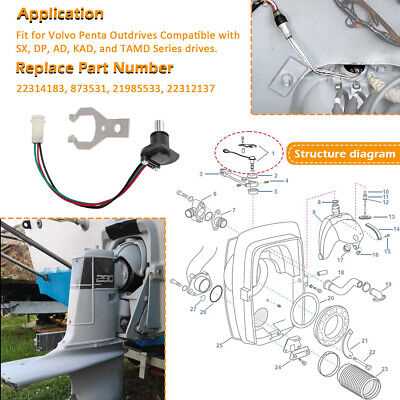 volvo penta 290 outdrive parts diagram