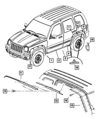 jeep body parts diagram