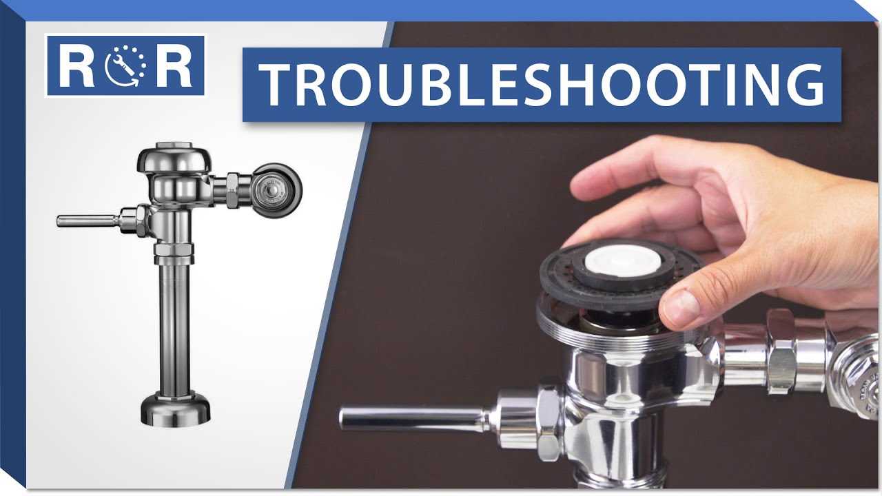 sloan valve parts diagram