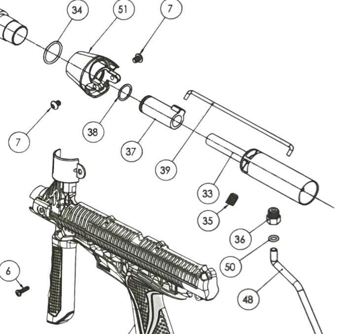 m4 carbine parts diagram