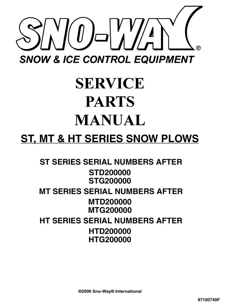 sno way plow parts diagram