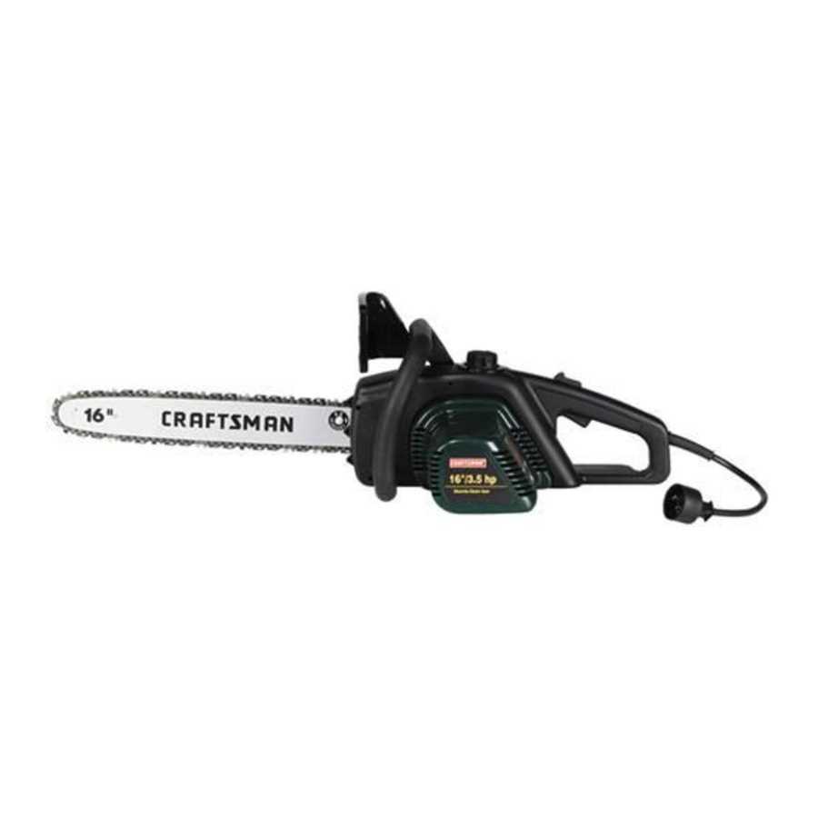 craftsman 358 chainsaw parts diagram