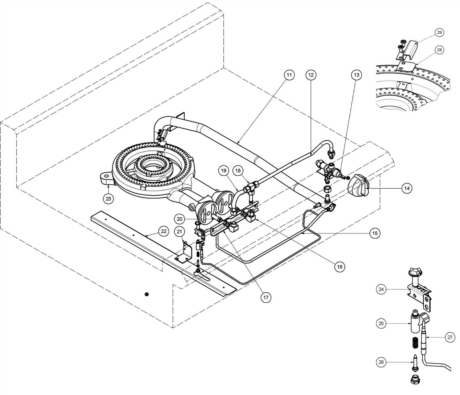 cub cadet zt1 54 parts diagram