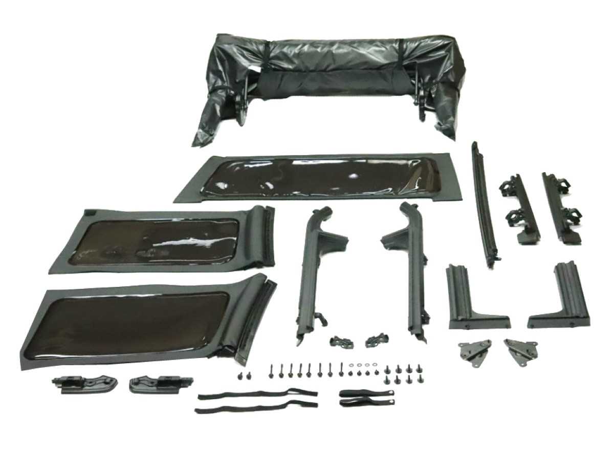 jeep wrangler soft top parts diagram