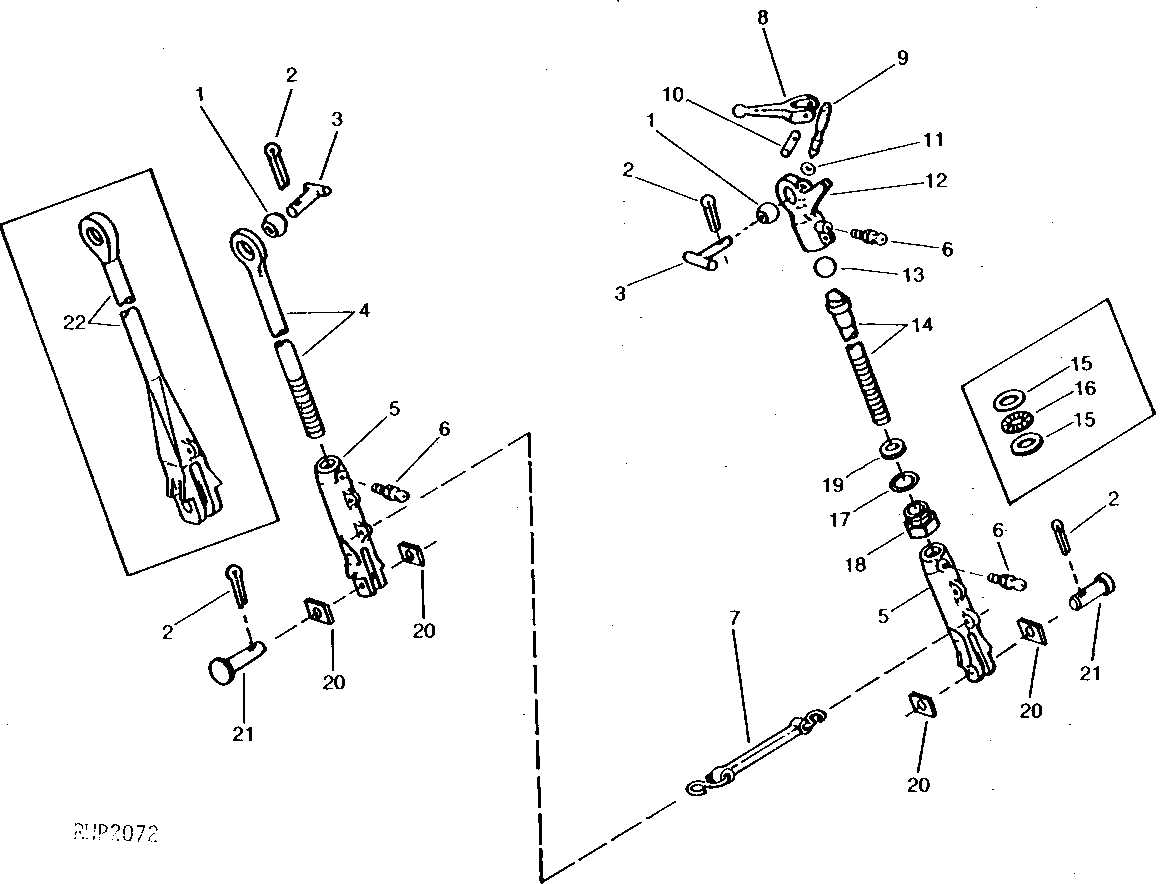 john deere 2305 parts diagram