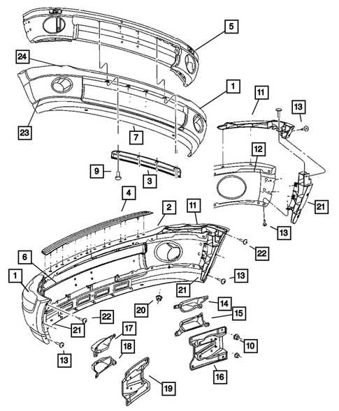 dodge ram front end parts diagram