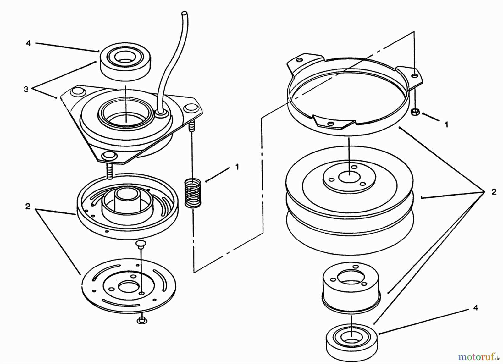 john deere 318 mower deck parts diagram