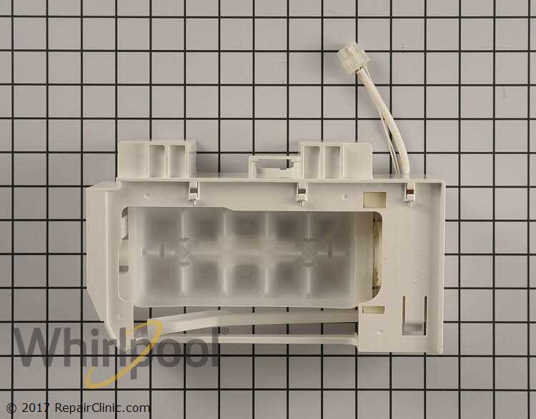 whirlpool ice dispenser parts diagram