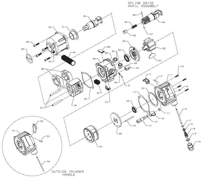 ingersoll rand parts diagram