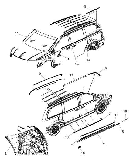 exterior car parts diagram