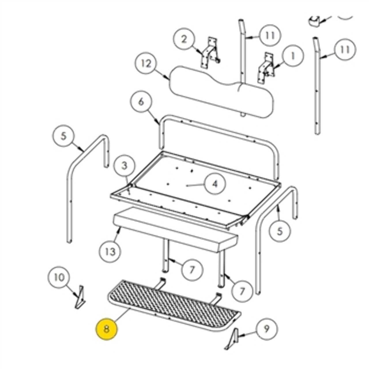 club car precedent parts diagram