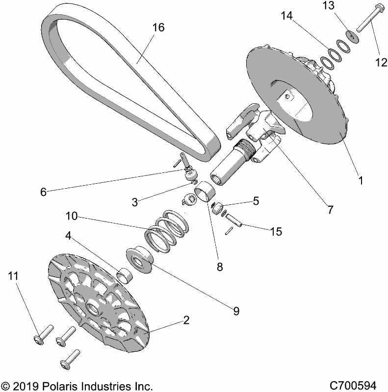 polaris ranger 1000 parts diagram