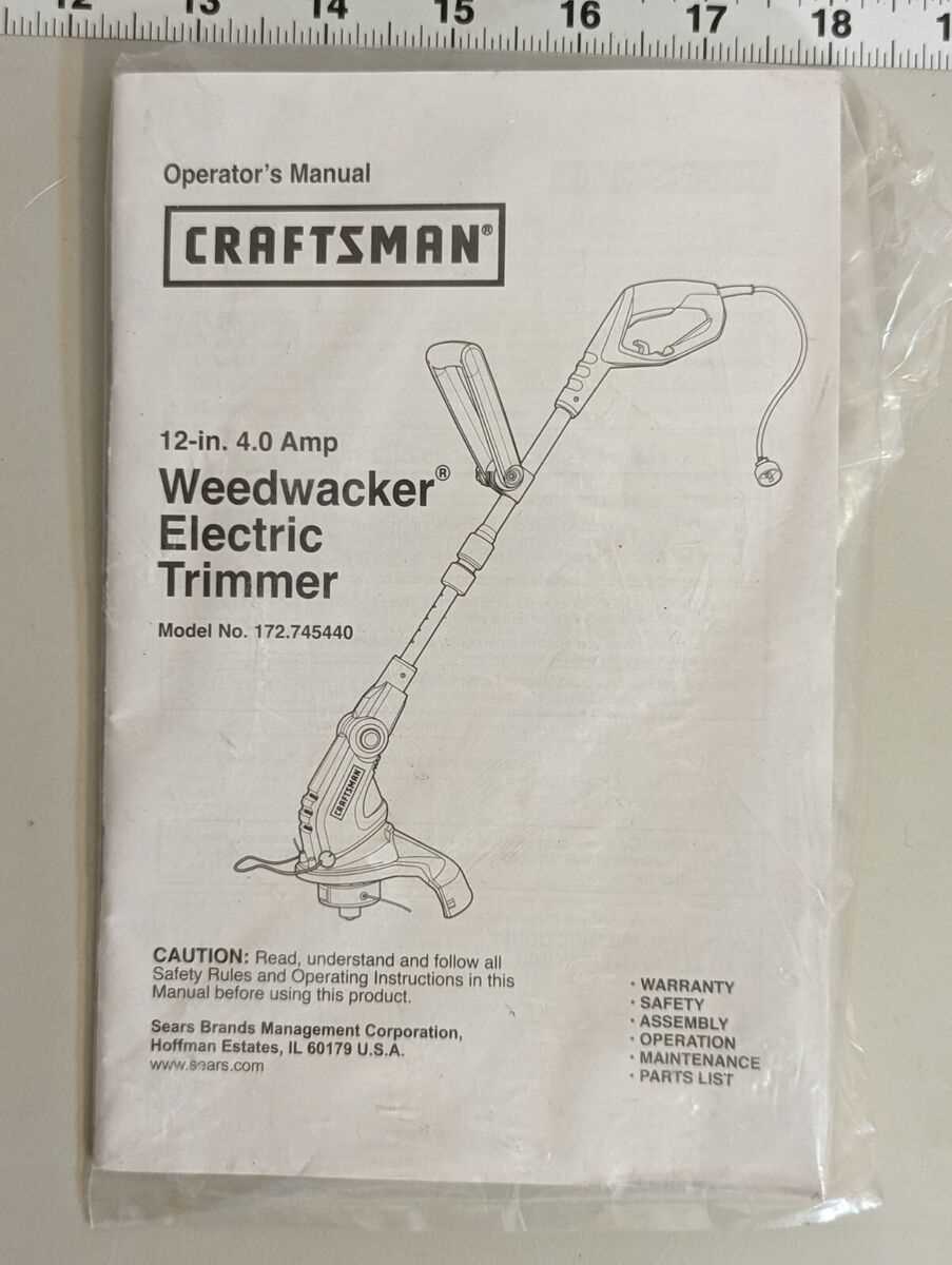 craftsman 25cc weed eater parts diagram