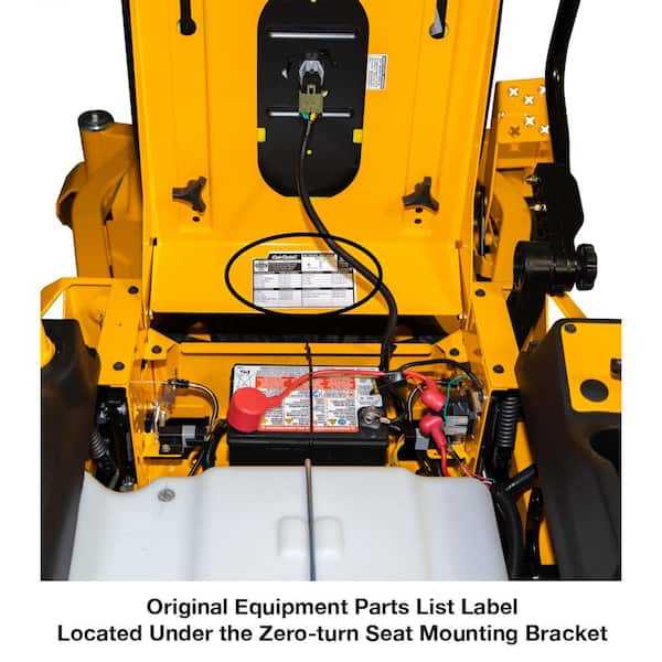 2006 cub cadet rzt 50 parts diagram