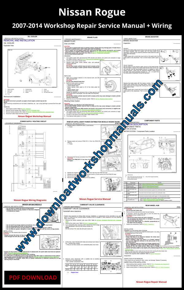 2015 nissan rogue parts diagram