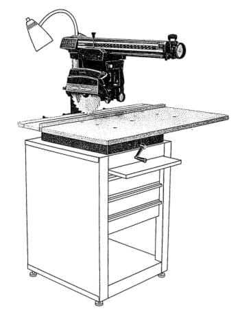 craftsman 10 inch band saw parts diagram