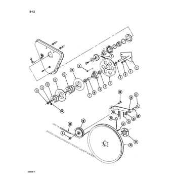 john deere 1219 haybine parts diagram